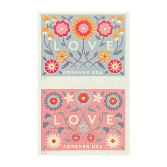 2022 Love Forever First Class Postage Stamps image 1