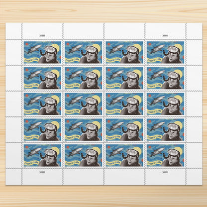 USPS Aquatic Scholar Eugenie Clark Forever First Class Postage Stamps image 0
