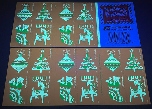 Holiday Delights Forever First Class Postage Stamps image 1